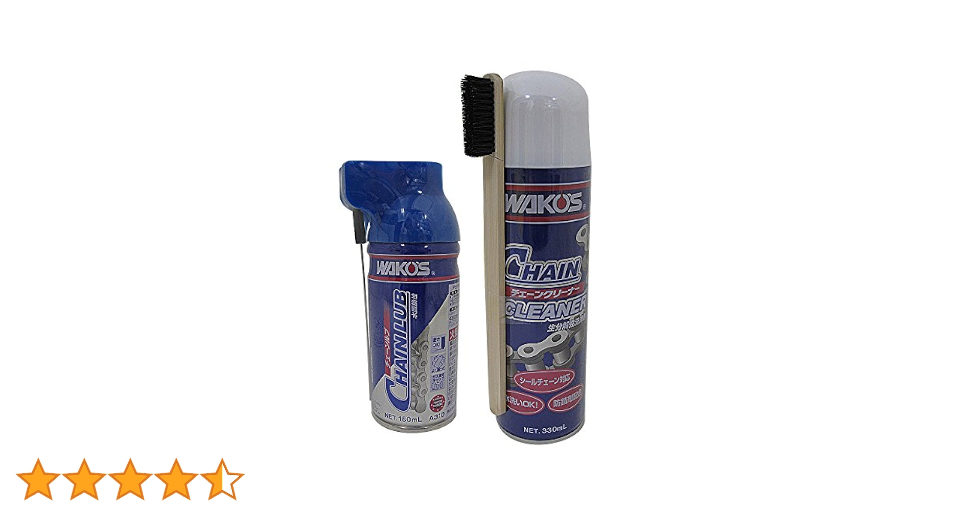 WAKOS チェーンルブ 180mL12個バリアスコート 400mL12個 WAKOS チェーンルブ 180mL12個バリアスコート 400mL12個 WAKOS